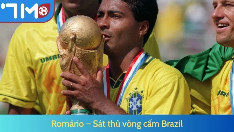 Romário – Sát thủ vòng cấm Brazil